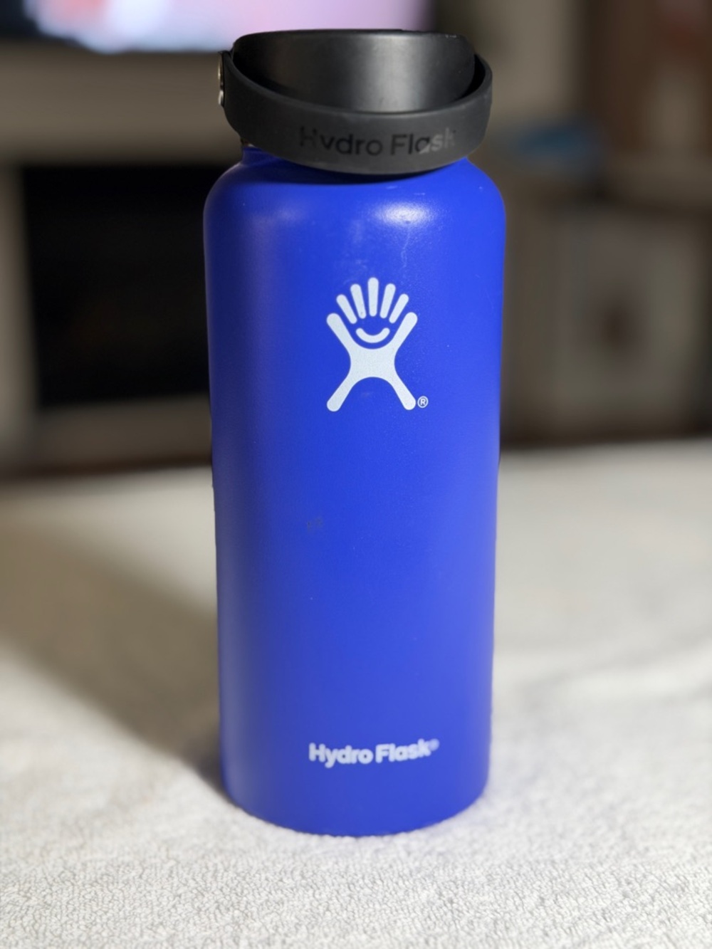Hydro Flask Royal Blue w/AK Wild Salmon Engraved